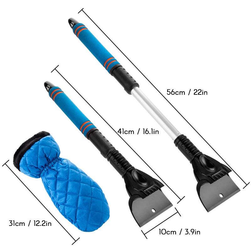 Snow Shovels with Gloves