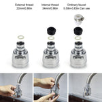 Load image into Gallery viewer, 360° Swivel Water Saving Tap
