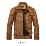 Load image into Gallery viewer, PU Leather Jacket
