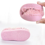 Load image into Gallery viewer, Cute Fluffy Cat Plush Slippers for Kids
