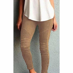 Elastic Cotton Slimming & Shaping Pants