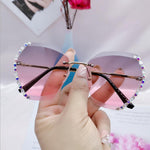 Load image into Gallery viewer, Diamond Hexagonal Sunglasses
