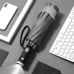 Load image into Gallery viewer, Automatic Folding Umbrella With Reflective Stripe
