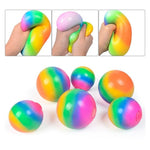 Load image into Gallery viewer, Colorful Vent Ball Press Decompression Toy
