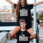 Load image into Gallery viewer, Matching Couple Shirts-The BOSS&amp;The Real BOSS Shirts
