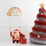 Load image into Gallery viewer, Parachute Santa- Christmas decoration
