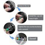 Load image into Gallery viewer, DOMOM Tire Pressure Indicator Valve Stem Caps
