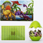 Load image into Gallery viewer, Wooden Dinosaur Puzzle (60 Pieces)
