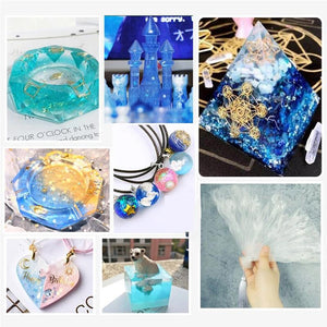 Handmade Crystal Glue Mold Set