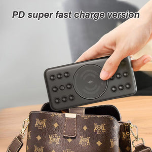 Wireless Power Bank with Suction Cups