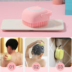 Load image into Gallery viewer, Silicone Bath Massage Soft Brush
