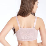 Load image into Gallery viewer, Women Sexy Adjustable Front Buckle Lace Vest Bra
