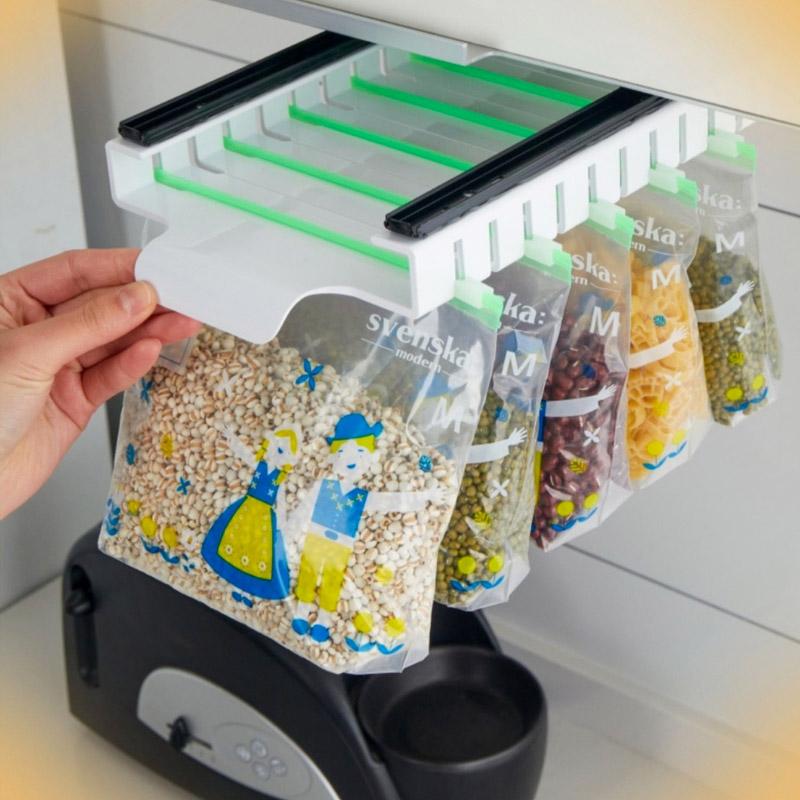 Fridge Fresh-Keeping Bag Rack Organizer Set