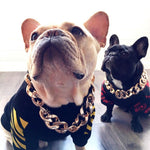 Load image into Gallery viewer, Thick Gold Chain Pets Safety Collar
