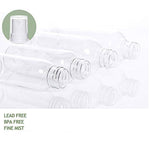 Load image into Gallery viewer, Portable Bottles Empty Clear Plastic Fine Mist Spray Bottles (3 PCs)
