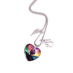 Load image into Gallery viewer, Rainbow Heart Necklace
