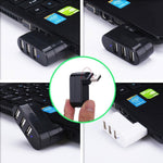 Load image into Gallery viewer, Mini Rotatable 3-Port USB Hub
