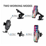 Load image into Gallery viewer, 3 in 1 Wireless Charger &amp; Car Phone Holder
