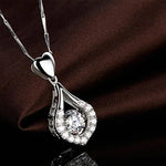 Load image into Gallery viewer, Twinkling Heart Waterdrop Stone Necklace
