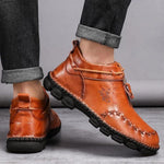 Load image into Gallery viewer, Hand Stitching Non Slip Soft Sole Casual Boots
