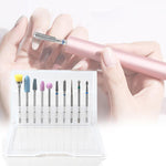 Load image into Gallery viewer, Nail polish remover bit manicure set
