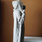 Load image into Gallery viewer, Women&#39;s Long Sweater Coat
