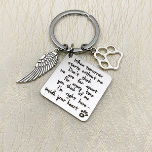 Pet Memorial Keychain