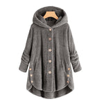 Load image into Gallery viewer, Plus Size Women Loose Warm Outwear Coat
