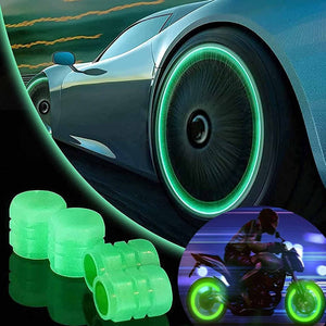 💥Universal Fluorescent Tire Valve Caps (4 PCS/Set)💥