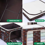 Load image into Gallery viewer, Foldable Storage Bag For Quilt And Clothes
