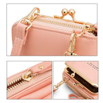 Load image into Gallery viewer, 2020 New Fashion Women Phone Bag Solid Crossbody Bag
