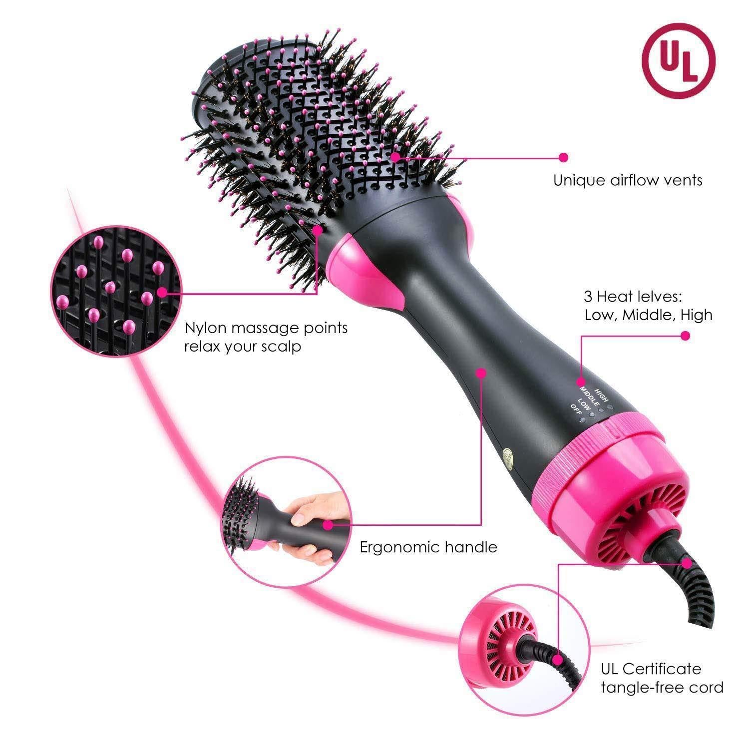 One Step Salon 2-in-1 Hair Dryer & Styler