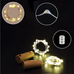 Load image into Gallery viewer, LED bottle light cork night light DIY deco gift
