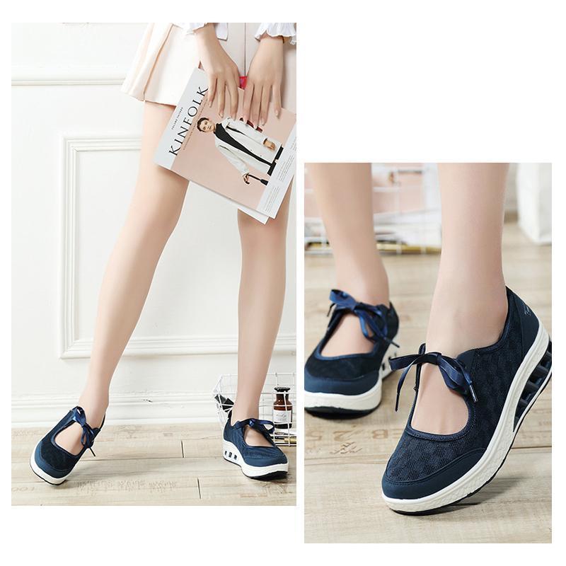 Women Spring Shoes Slip On Platform