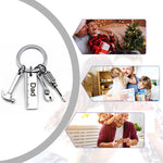 Load image into Gallery viewer, Keychain Gift for Father&#39;s Day
