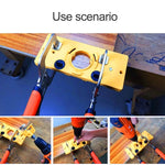 Load image into Gallery viewer, Woodworking 35mm Hinge Hole Jig Guide
