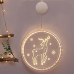 Load image into Gallery viewer, 3D Christmas Hanging Lamp
