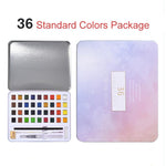 Load image into Gallery viewer, Glitter/Metallic Watercolor set
