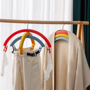 Three-Tier Rainbow Swivel Coat Hanger