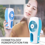 Load image into Gallery viewer, Mini Handheld Water Spray Fan
