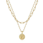 Load image into Gallery viewer, Gold Initial Necklaces for Women
