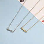 Load image into Gallery viewer, Dog - Human Best Friends Necklace
