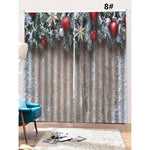 Load image into Gallery viewer, Christmas Window Curtains - 10 patterns
