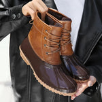 Load image into Gallery viewer, Waterproof high-top plus velvet snow boots
