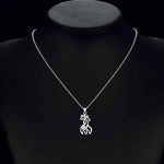 Load image into Gallery viewer, Giraffe Pendant Necklace
