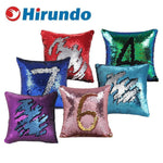 Load image into Gallery viewer, Hirundo Amazing Reversible Sequin Pillow, insert included
