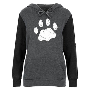 Paw Stripe Crewneck Sweatshirt