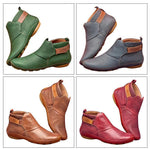 Load image into Gallery viewer, Women Casual Comfy Daily Adjustable Soft Leather Booties
