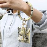 Load image into Gallery viewer, Keychain Bracelet Mini Purse
