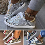 Load image into Gallery viewer, Glitter Lace-Up Star Pattern Casual Sneakers
